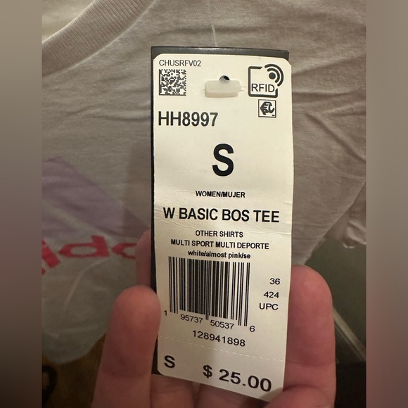 Adidas Women’s Badge of Sport Tee - Picture 3 of 3